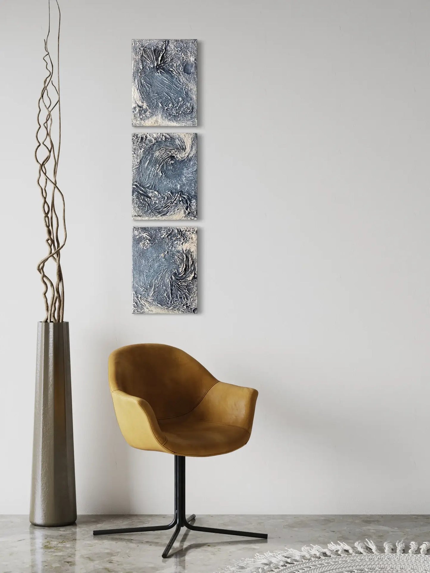 Zuckerguss-See, 90 (B) x 40 (H) cm