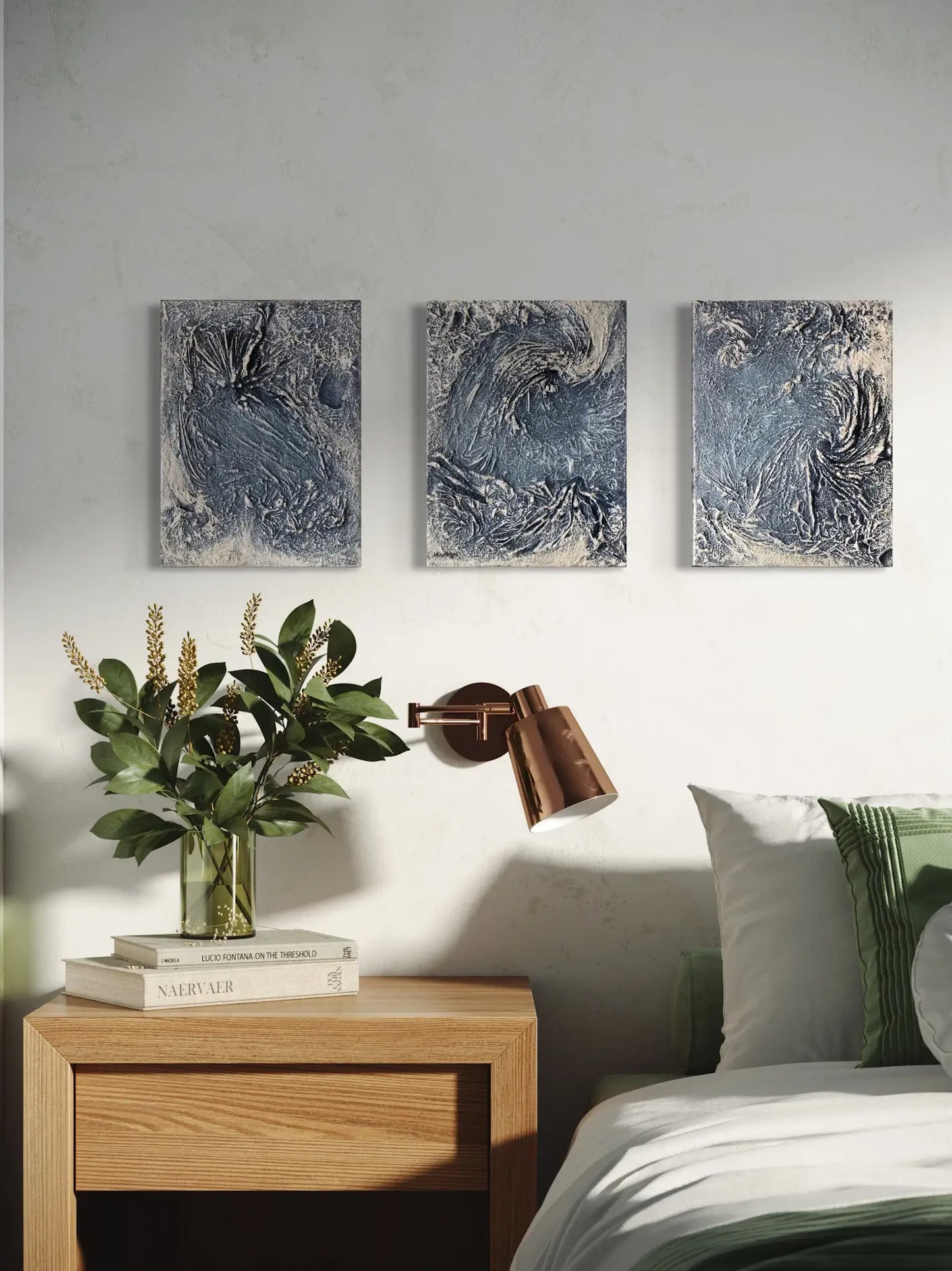 Zuckerguss-See, 90 (B) x 40 (H) cm