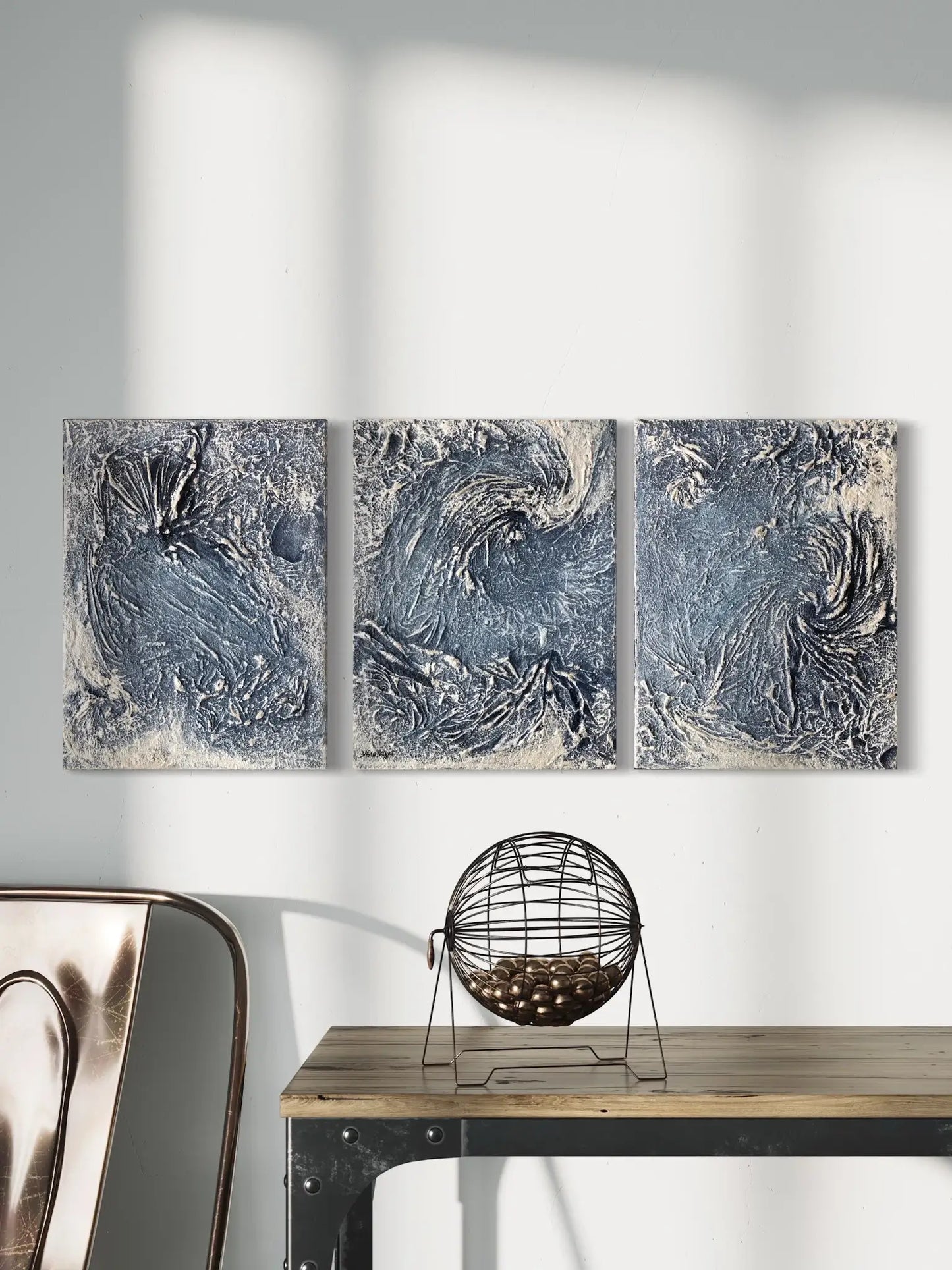 Zuckerguss-See, 90 (B) x 40 (H) cm