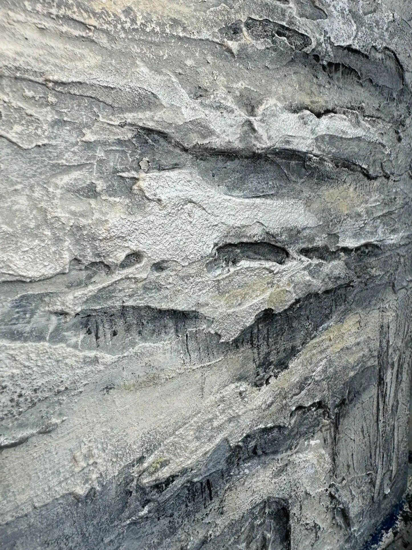 Silber Ruhe, 50(B)x70(H)cm