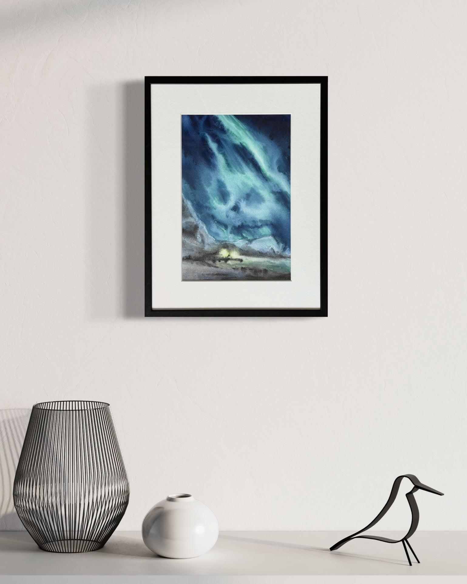 Malerisk natur 42x32cm - GURSKAYA ART DANMARK