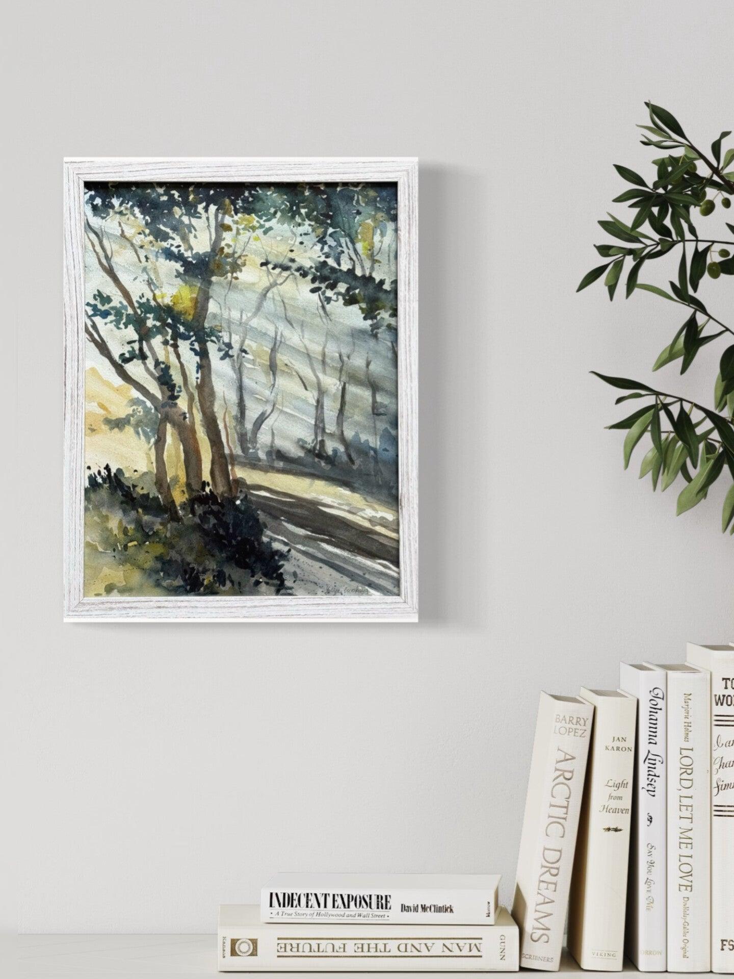 Malerisk natur 42x32cm - GURSKAYA ART DANMARK