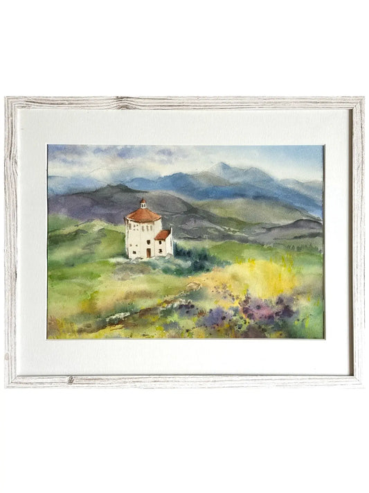 Malerische Landschaft 53 x 43 cm