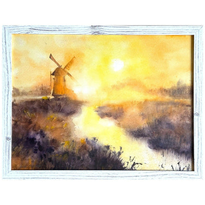 Malerisk natur 42x32cm - GURSKAYA ART DANMARK